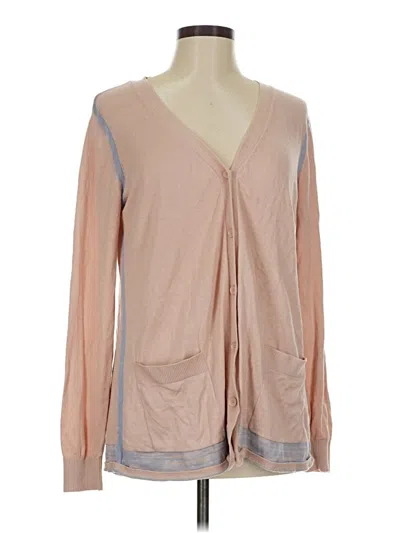 Pre-owned Cabi Cardigan Sweater In Tan