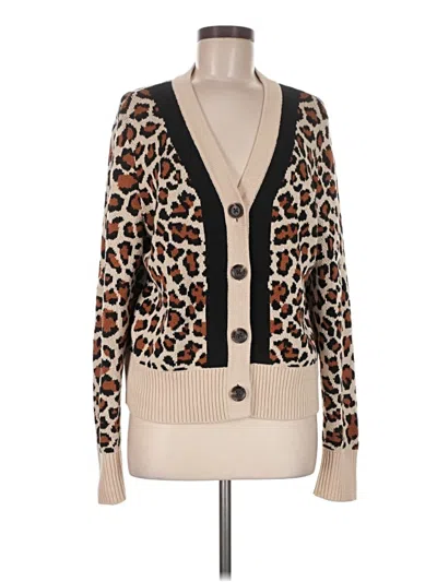 Pre-owned Cabi Cardigan Sweater In Tan