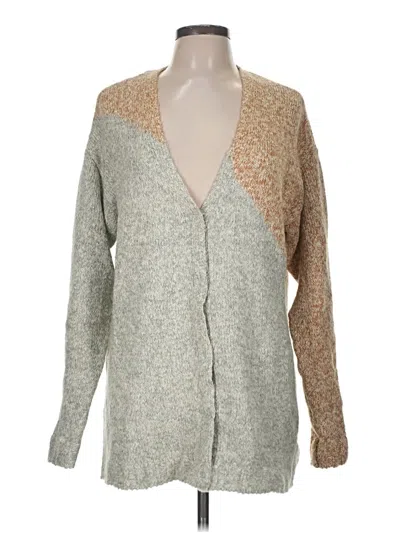 Pre-owned Cabi Cardigan Sweater In Tan
