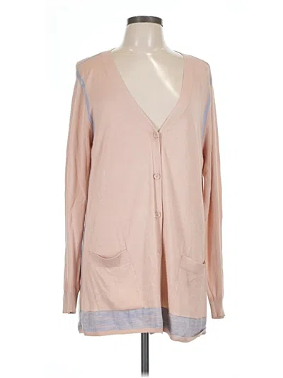 Pre-owned Cabi Cardigan Sweater In Tan