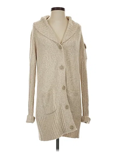 Pre-owned Cabi Cardigan Sweater In Tan