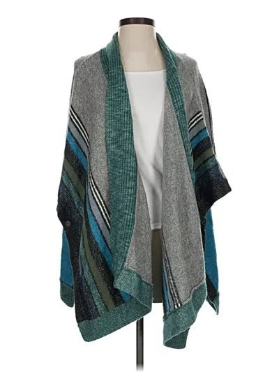 Pre-owned Cabi Cardigan Sweater In Teal