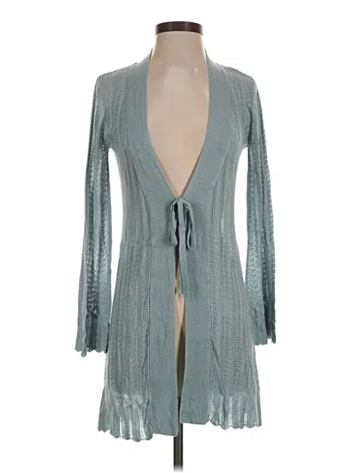 Cabi Cardigan Sweater In Blue