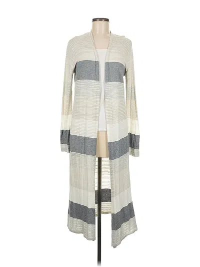Pre-owned Cabi Cardigan Sweater In White