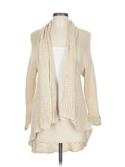 Pre-owned Cabi Cardigan Sweater In White
