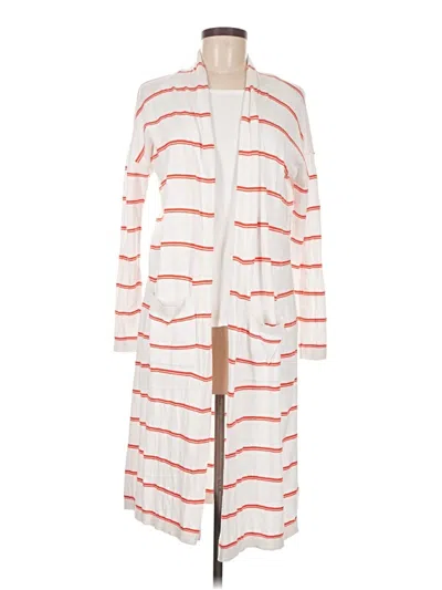 Pre-owned Cabi Cardigan Sweater In White