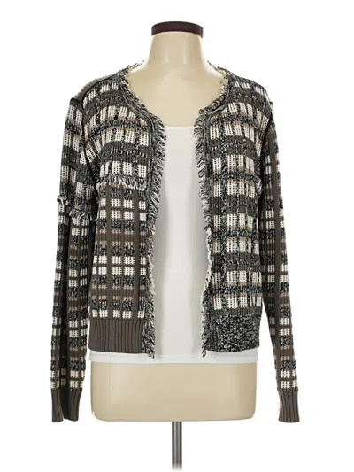 Pre-owned Cabi Cardigan Sweater In White