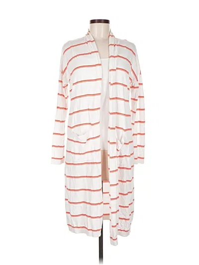 Pre-owned Cabi Cardigan Sweater In White