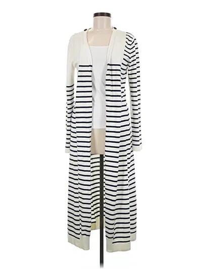 Pre-owned Cabi Cardigan Sweater In White