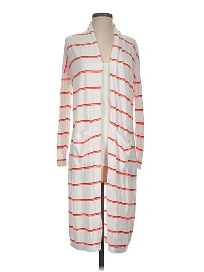 Pre-owned Cabi Cardigan Sweater In White