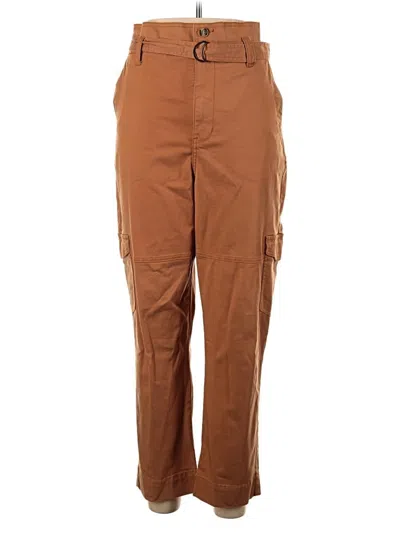 Pre-owned Cabi Cargo Pants In Brown