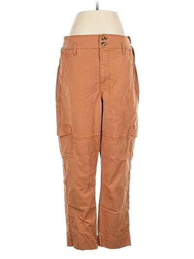 Pre-owned Cabi Cargo Pants In Brown