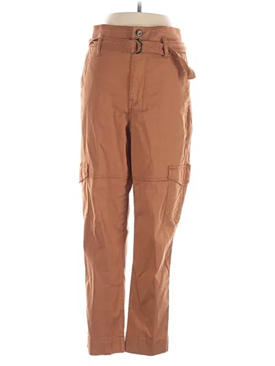 Pre-owned Cabi Cargo Pants In Brown