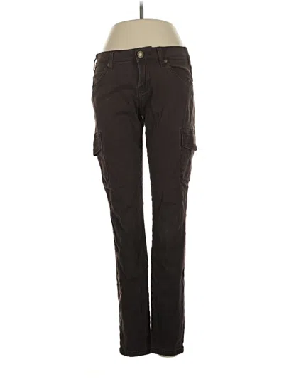 Pre-owned Cabi Cargo Pants In Brown