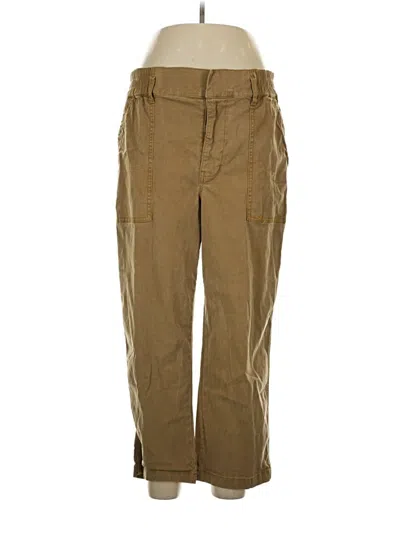 Pre-owned Cabi Cargo Pants In Brown