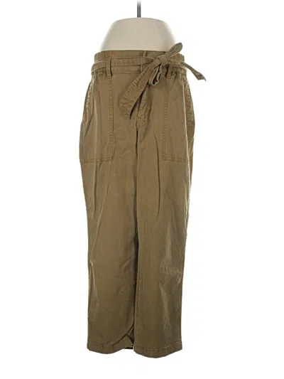Pre-owned Cabi Cargo Pants In Brown