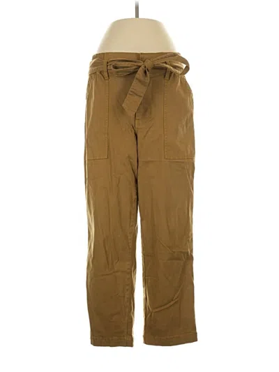 Pre-owned Cabi Cargo Pants In Brown