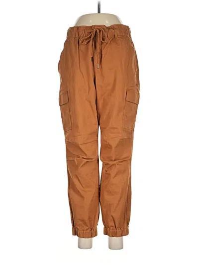 Pre-owned Cabi Cargo Pants In Brown