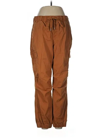 Pre-owned Cabi Cargo Pants In Brown
