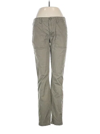 Pre-owned Cabi Cargo Pants In Gray