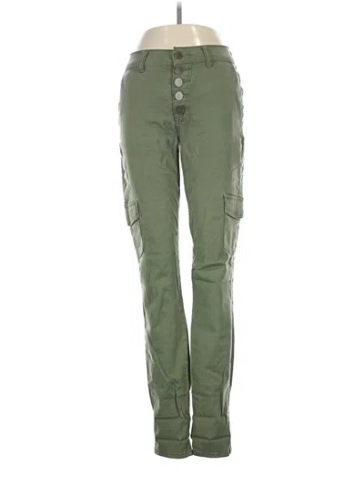 Pre-owned Cabi Cargo Pants In Green