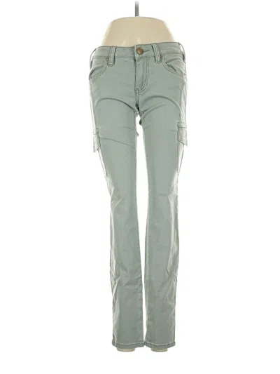 Pre-owned Cabi Cargo Pants In Green
