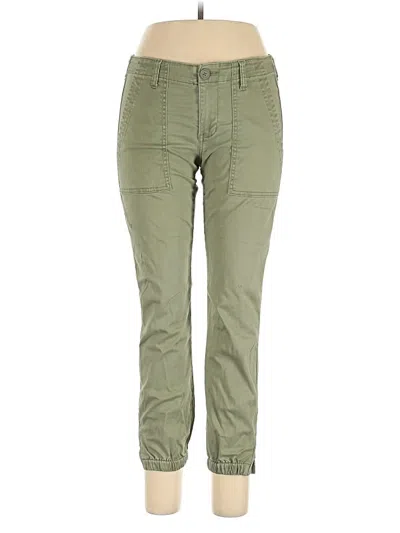 Pre-owned Cabi Cargo Pants In Green