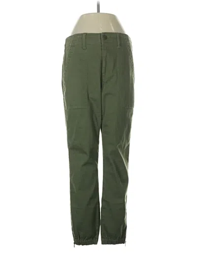 Pre-owned Cabi Cargo Pants In Green