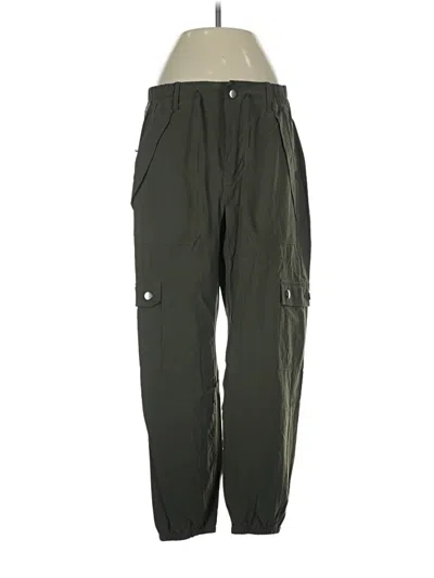 Pre-owned Cabi Cargo Pants In Green