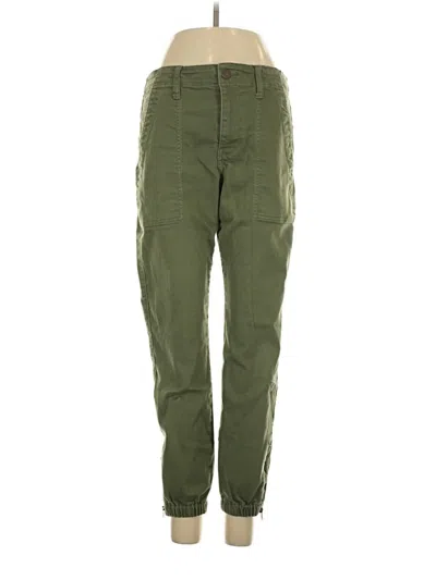 Pre-owned Cabi Cargo Pants In Green