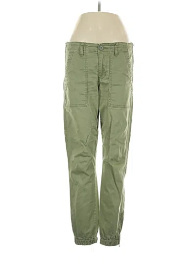 Pre-owned Cabi Cargo Pants In Green