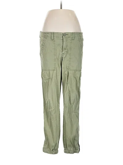 Pre-owned Cabi Cargo Pants In Green