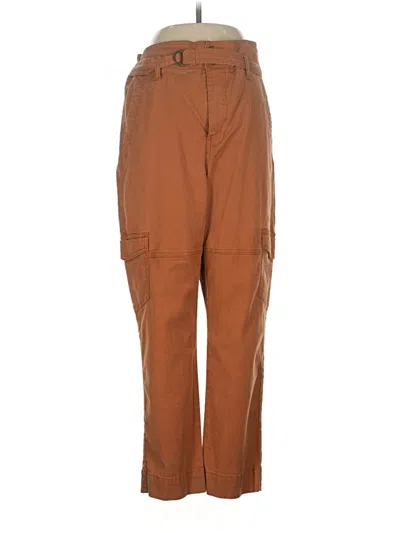 Pre-owned Cabi Cargo Pants In Orange
