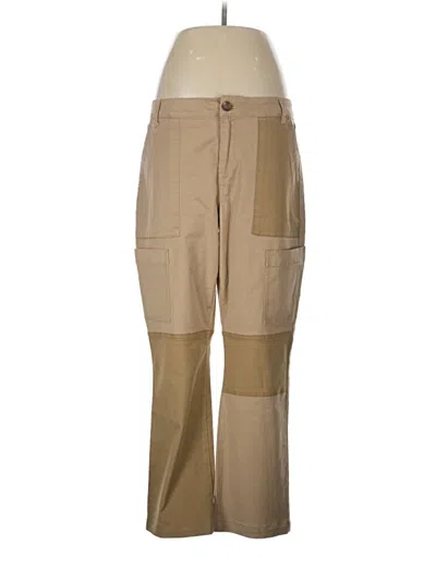 Pre-owned Cabi Cargo Pants In Tan