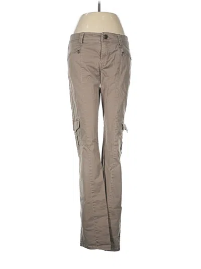 Pre-owned Cabi Cargo Pants In Tan