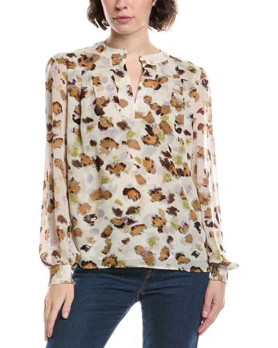 Cabi Carmela Blouse In Brown