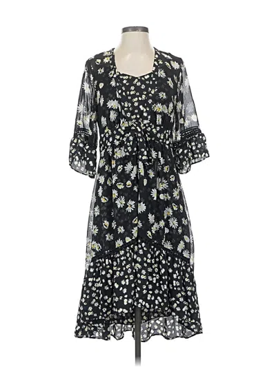 Pre-owned Cabi Casual Dress In Black