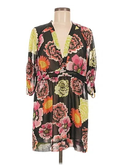 Pre-owned Cabi Casual Dress In Black
