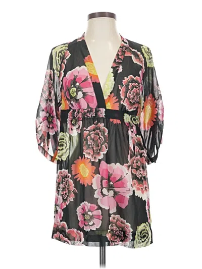 Pre-owned Cabi Casual Dress In Black
