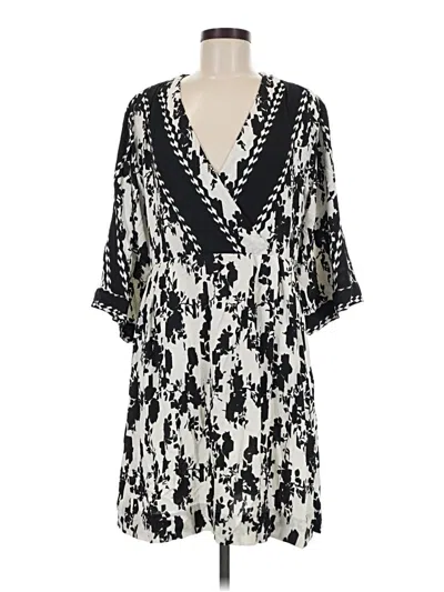 Pre-owned Cabi Casual Dress In Black