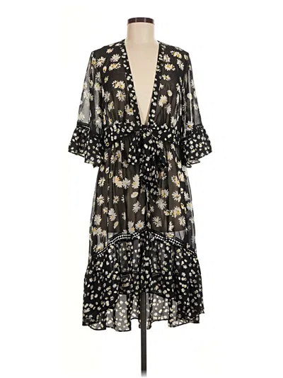 Pre-owned Cabi Casual Dress In Black