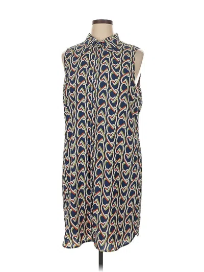 Pre-owned Cabi Casual Dress In Blue