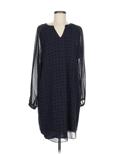 Pre-owned Cabi Casual Dress In Blue