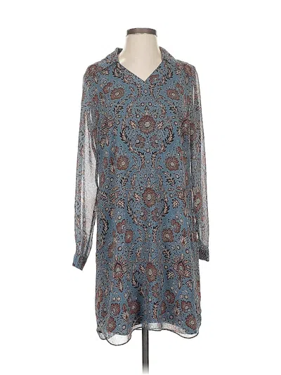 Pre-owned Cabi Casual Dress In Blue