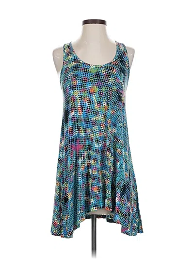 Pre-owned Cabi Casual Dress In Blue