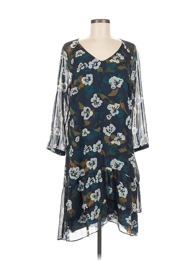 Pre-owned Cabi Casual Dress In Blue