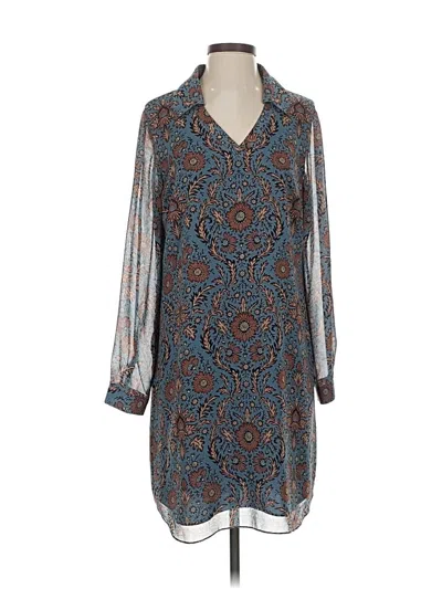 Pre-owned Cabi Casual Dress In Blue