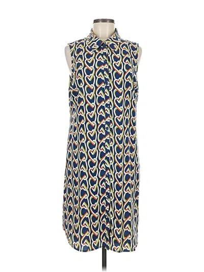 Pre-owned Cabi Casual Dress In Blue
