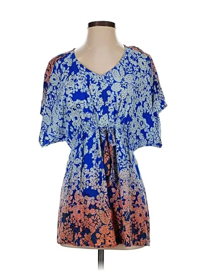 Pre-owned Cabi Casual Dress In Blue