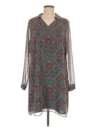 Pre-owned Cabi Casual Dress In Blue